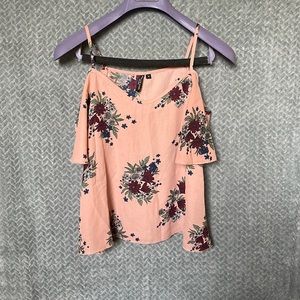 Pink Floral Top